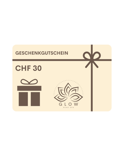 Glow Head Spa-Gutschein
