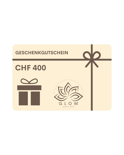 Glow Head Spa-Gutschein